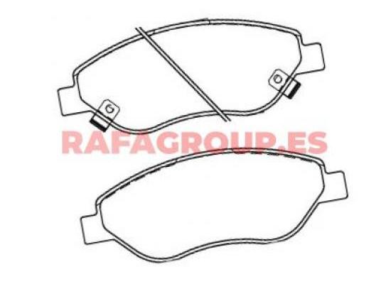 RG286012 - Pastillas de freno